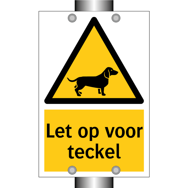 Let op voor teckel & Let op voor teckel & Let op voor teckel & Let op voor teckel
