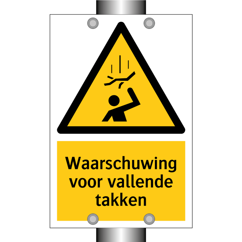 Waarschuwing voor vallende takken & Waarschuwing voor vallende takken