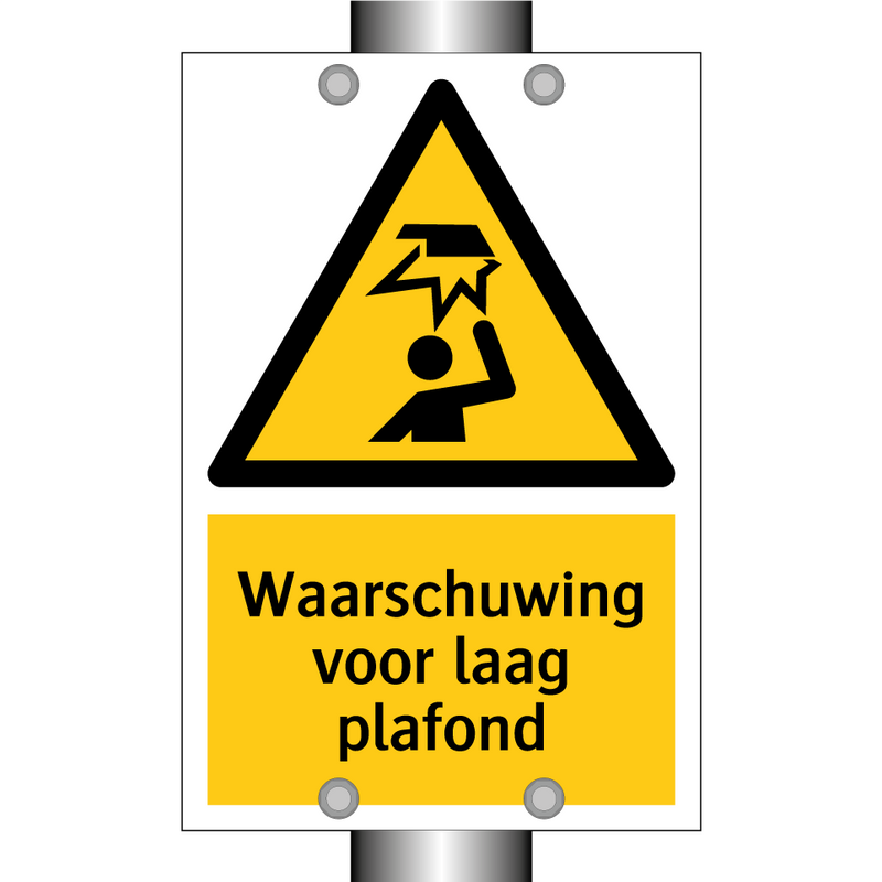 Waarschuwing voor laag plafond & Waarschuwing voor laag plafond & Waarschuwing voor laag plafond