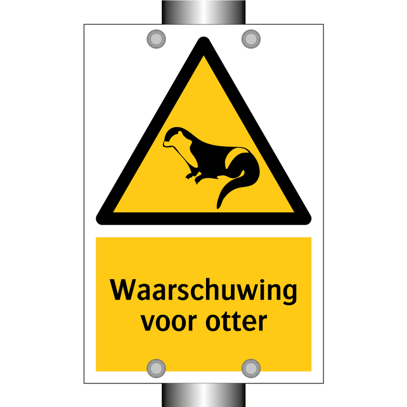 Waarschuwing voor otter & Waarschuwing voor otter & Waarschuwing voor otter