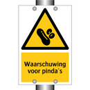 Waarschuwing voor pinda's & Waarschuwing voor pinda's & Waarschuwing voor pinda's