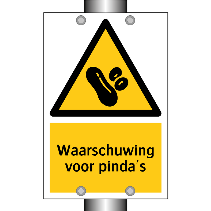 Waarschuwing voor pinda's & Waarschuwing voor pinda's & Waarschuwing voor pinda's