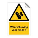 Waarschuwing voor pinda's & Waarschuwing voor pinda's & Waarschuwing voor pinda's