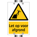 Let op voor afgrond & Let op voor afgrond & Let op voor afgrond & Let op voor afgrond