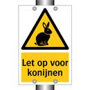Let op voor konijnen & Let op voor konijnen & Let op voor konijnen & Let op voor konijnen