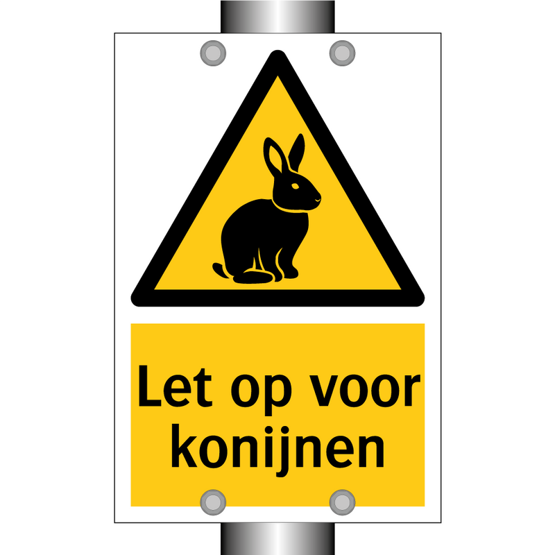Let op voor konijnen & Let op voor konijnen & Let op voor konijnen & Let op voor konijnen