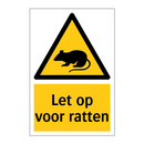 Let op voor ratten & Let op voor ratten & Let op voor ratten & Let op voor ratten