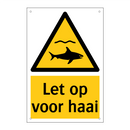 Let op voor haai & Let op voor haai & Let op voor haai & Let op voor haai & Let op voor haai
