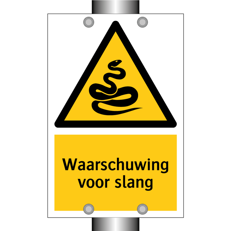 Waarschuwing voor slang & Waarschuwing voor slang & Waarschuwing voor slang
