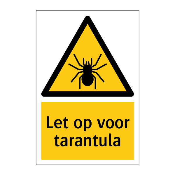 Let op voor tarantula & Let op voor tarantula & Let op voor tarantula & Let op voor tarantula