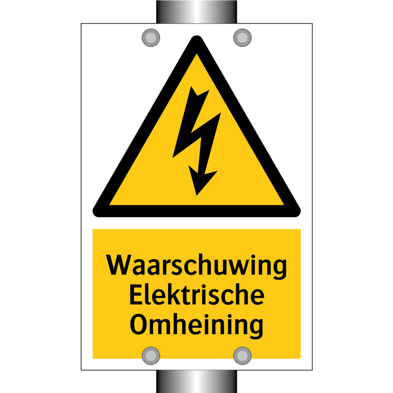Waarschuwing Elektrische Omheining & Waarschuwing Elektrische Omheining