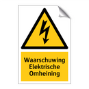 Waarschuwing Elektrische Omheining & Waarschuwing Elektrische Omheining