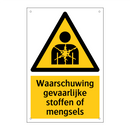 Waarschuwing gevaarlijke stoffen of mengsels & Waarschuwing gevaarlijke stoffen of mengsels