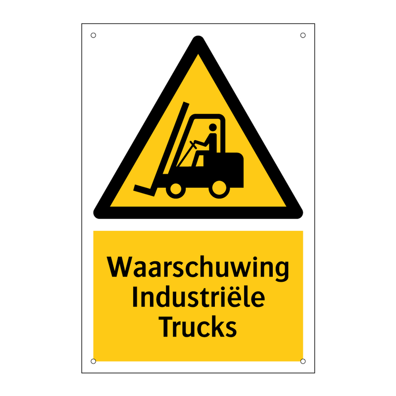 Waarschuwing Industriële Trucks & Waarschuwing Industriële Trucks