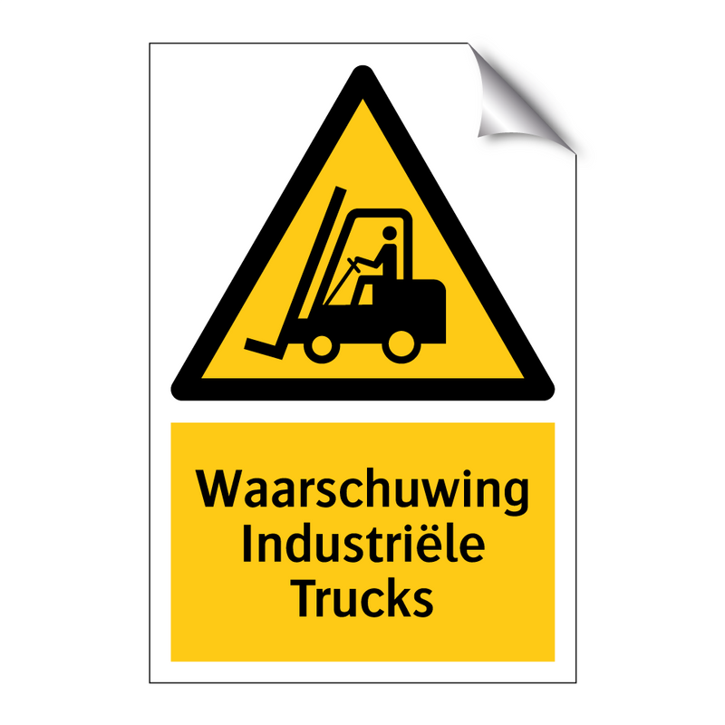 Waarschuwing Industriële Trucks & Waarschuwing Industriële Trucks