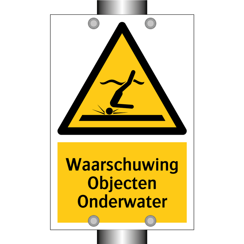 Waarschuwing Objecten Onderwater & Waarschuwing Objecten Onderwater