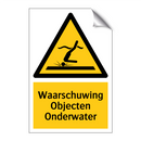 Waarschuwing Objecten Onderwater & Waarschuwing Objecten Onderwater