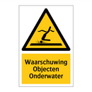 Waarschuwing Objecten Onderwater & Waarschuwing Objecten Onderwater