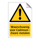 Waarschuwing voor Cadmium - Zware metalen & Waarschuwing voor Cadmium - Zware metalen