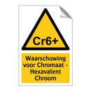 Waarschuwing voor Chromaat - Hexavalent Chroom & Waarschuwing voor Chromaat - Hexavalent Chroom