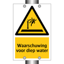 Waarschuwing voor diep water & Waarschuwing voor diep water & Waarschuwing voor diep water