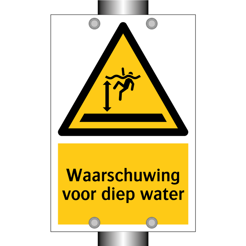 Waarschuwing voor diep water & Waarschuwing voor diep water & Waarschuwing voor diep water
