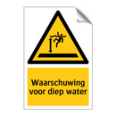 Waarschuwing voor diep water & Waarschuwing voor diep water & Waarschuwing voor diep water