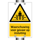 Waarschuwing voor gevaar op insluiting & Waarschuwing voor gevaar op insluiting