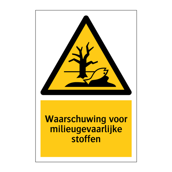 Waarschuwing voor milieugevaarlijke stoffen & Waarschuwing voor milieugevaarlijke stoffen