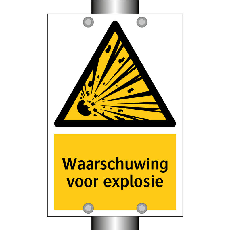 Waarschuwing voor explosie & Waarschuwing voor explosie & Waarschuwing voor explosie