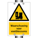 Waarschuwing voor voetblessures & Waarschuwing voor voetblessures & Waarschuwing voor voetblessures