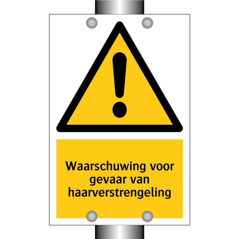 Waarschuwing voor gevaar van haarverstrengeling & Waarschuwing voor gevaar van haarverstrengeling