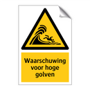 Waarschuwing voor hoge golven & Waarschuwing voor hoge golven & Waarschuwing voor hoge golven
