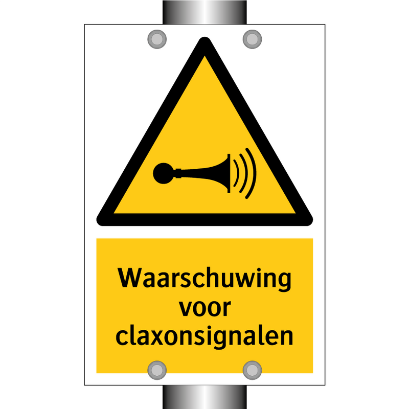 Waarschuwing voor claxonsignalen & Waarschuwing voor claxonsignalen