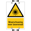 Waarschuwing voor laserstraal & Waarschuwing voor laserstraal & Waarschuwing voor laserstraal