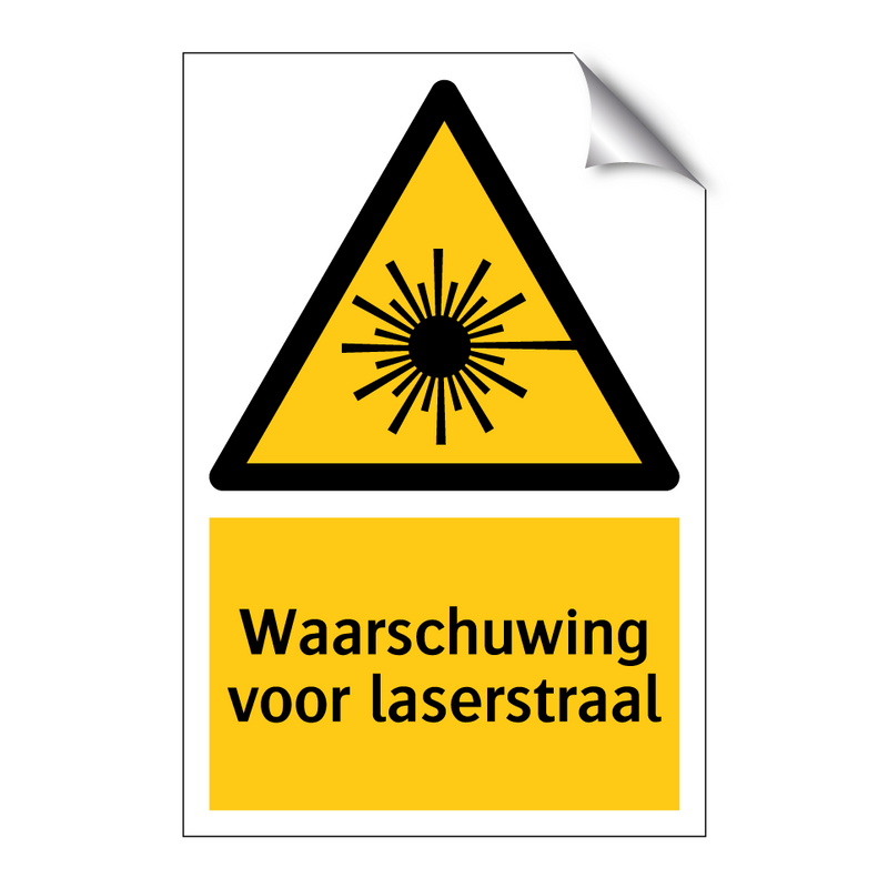 Waarschuwing voor laserstraal & Waarschuwing voor laserstraal & Waarschuwing voor laserstraal