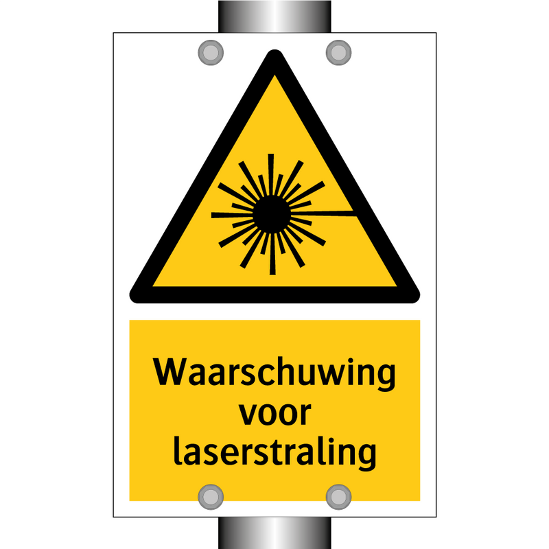 Waarschuwing voor laserstraling & Waarschuwing voor laserstraling & Waarschuwing voor laserstraling