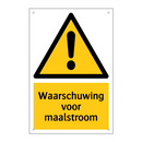 Waarschuwing voor maalstroom & Waarschuwing voor maalstroom & Waarschuwing voor maalstroom