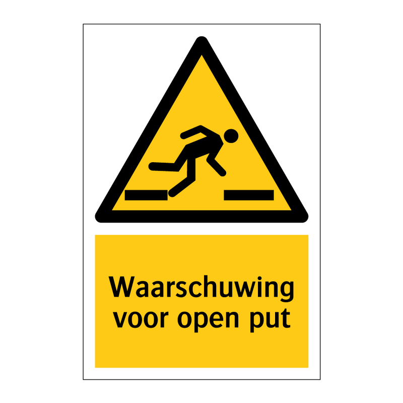 Waarschuwing voor open put & Waarschuwing voor open put & Waarschuwing voor open put