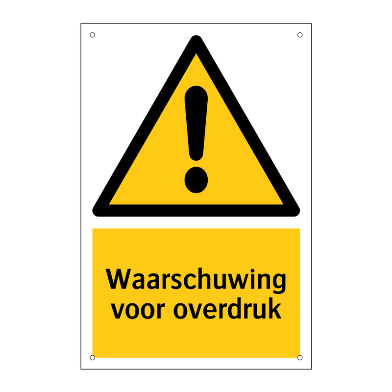 Waarschuwing voor overdruk & Waarschuwing voor overdruk & Waarschuwing voor overdruk