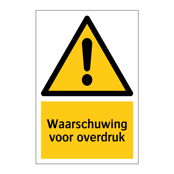 Waarschuwing voor overdruk & Waarschuwing voor overdruk & Waarschuwing voor overdruk