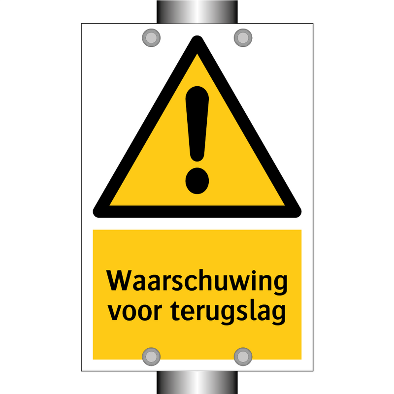 Waarschuwing voor terugslag & Waarschuwing voor terugslag & Waarschuwing voor terugslag