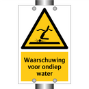 Waarschuwing voor ondiep water & Waarschuwing voor ondiep water & Waarschuwing voor ondiep water