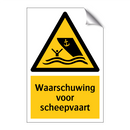 Waarschuwing voor scheepvaart & Waarschuwing voor scheepvaart & Waarschuwing voor scheepvaart