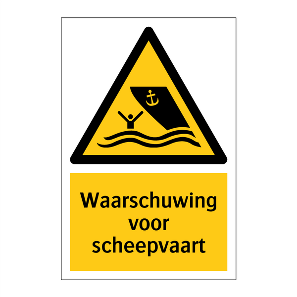 Waarschuwing voor scheepvaart & Waarschuwing voor scheepvaart & Waarschuwing voor scheepvaart