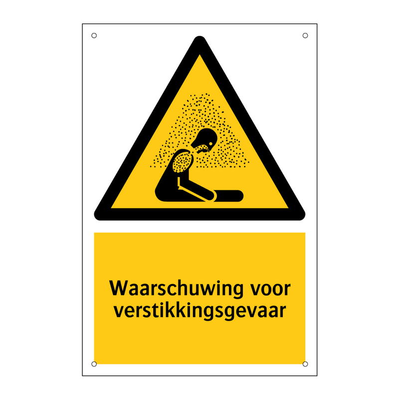 Waarschuwing voor verstikkingsgevaar & Waarschuwing voor verstikkingsgevaar
