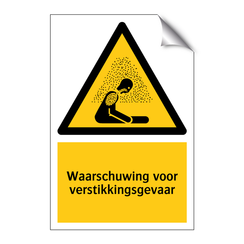 Waarschuwing voor verstikkingsgevaar & Waarschuwing voor verstikkingsgevaar