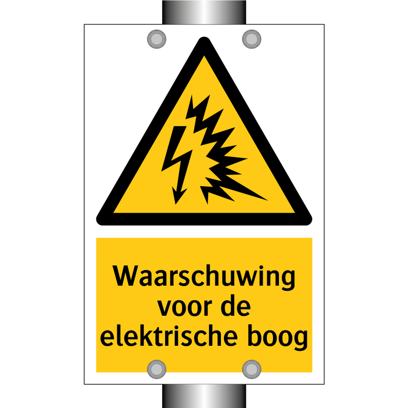 Waarschuwing voor de elektrische boog & Waarschuwing voor de elektrische boog