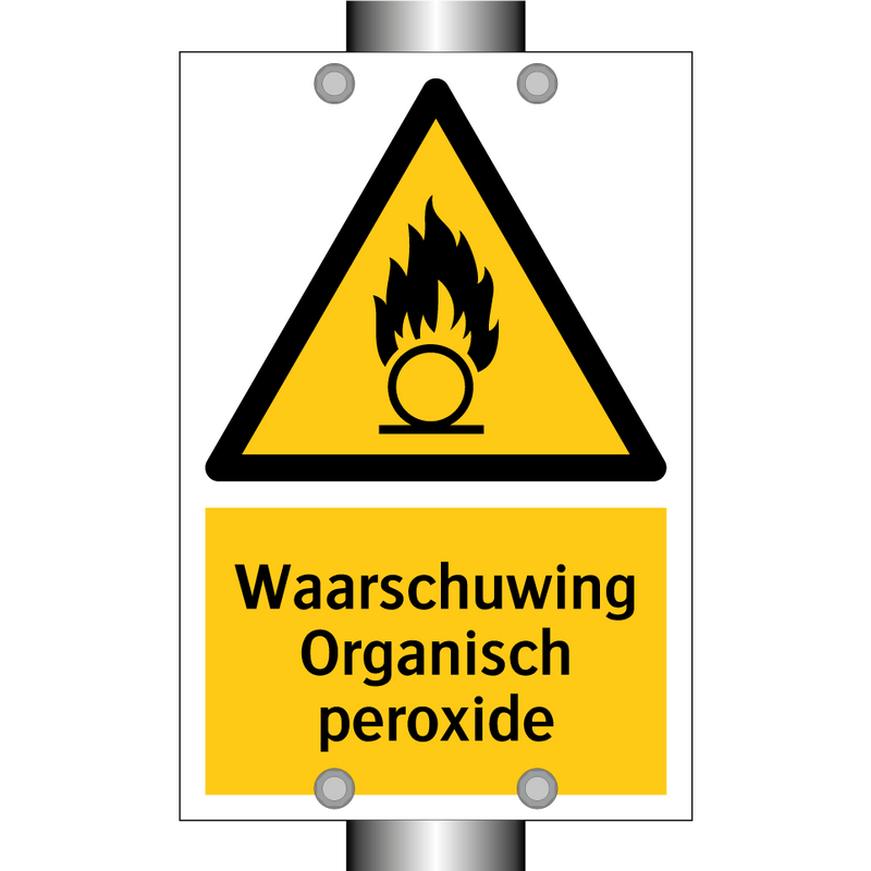 Waarschuwing Organisch peroxide & Waarschuwing Organisch peroxide & Waarschuwing Organisch peroxide