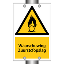 Waarschuwing Zuurstofopslag & Waarschuwing Zuurstofopslag & Waarschuwing Zuurstofopslag